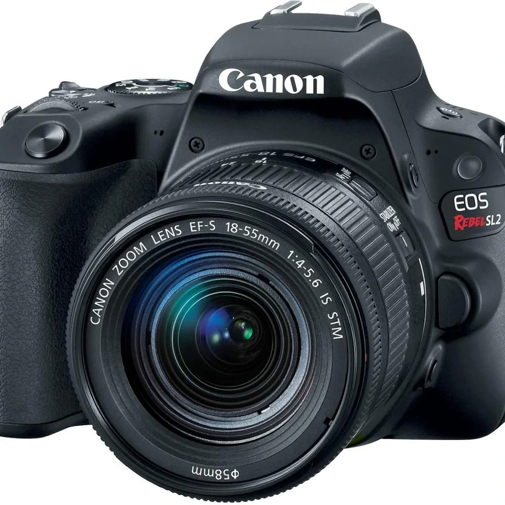 Canon EOS Rebel SL2 Black DSLR Camera